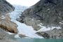 O Glaciar Briksdal de Nordfjordeid