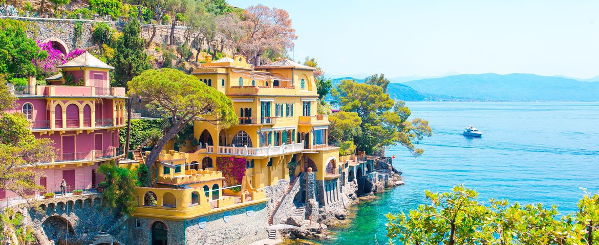 Portofino e Panorâmica de Génova