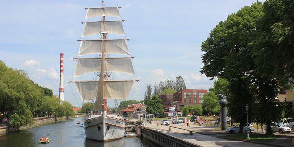 Visita à cidade de Klaipeda