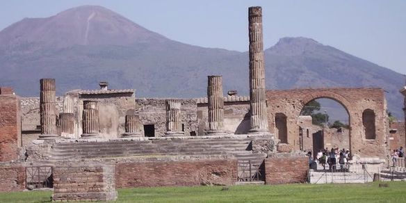 As Ruínas de Pompeia